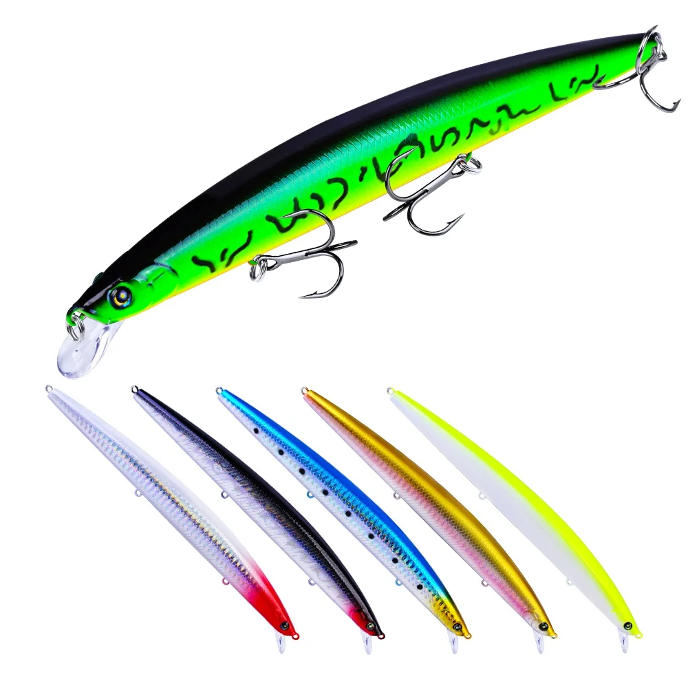 Fulljion Fishing6 color Fishing Tackle 18.5cm Fishing Bait 24g Hooks 2# Hook Bass Fishing Lures, 6 color available
Fulljion Fishing6 color Fishing Tackle 18.5cm Fishing Bait 24g Hooks 2# Hook Bass Fishing Lures, 6 color available