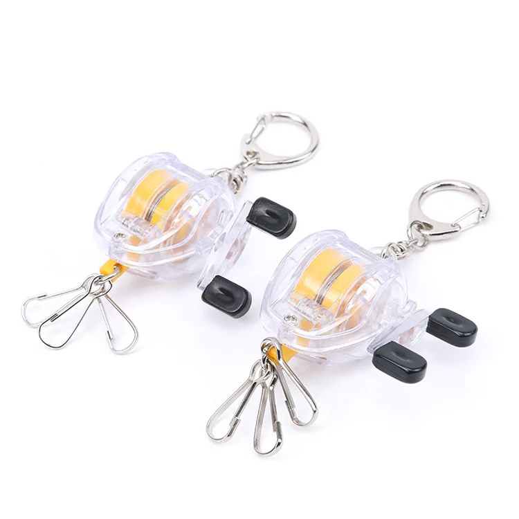 Peche Fishing Accessories Drum Type Steel Wire Retractable Badge Reel Key Chain Zinger
Peche Fishing Accessories Drum Type Steel Wire Retractable Badge Reel Key Chain Zinger