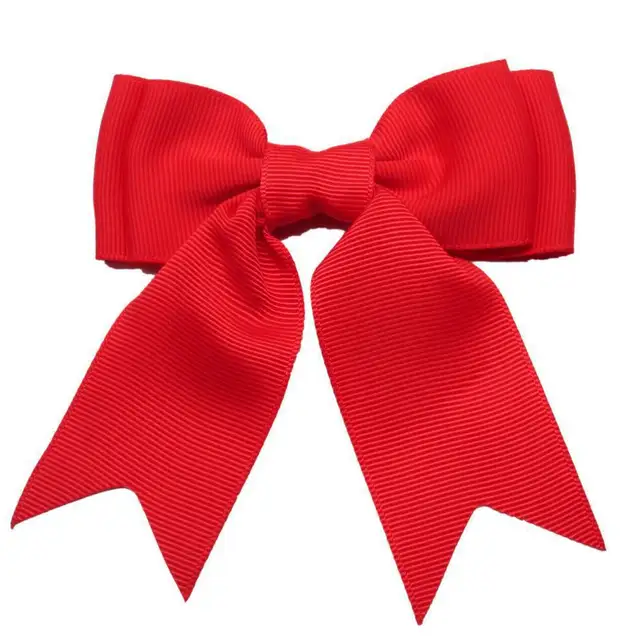 ready-made gift package decoration ribbon bow grosgrain red