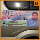 2019 Wholesale Custom Die Cut Car Magnet Sticker Car Door Magnetic Bumper Magnet Sticker