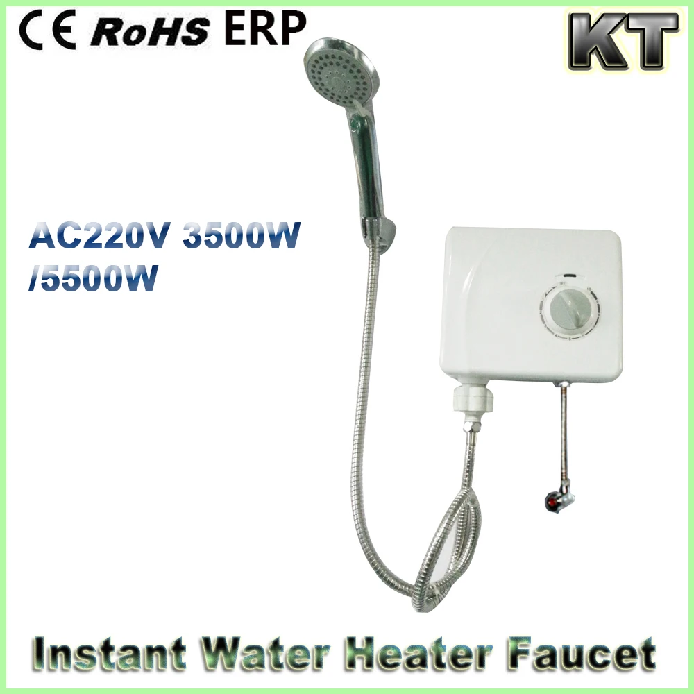 Undersink draagbare elektrische douche boiler direct douche boiler