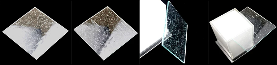 acid etched glass