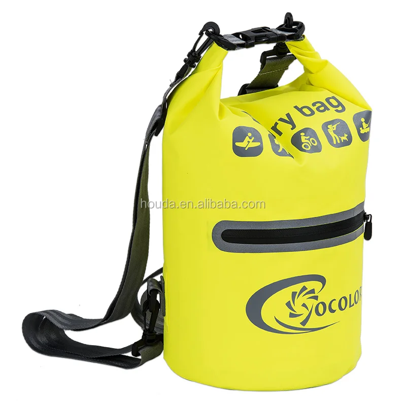 190T polyester taffeta ripstop PVC coated waterproof dry bag, Green, or other colors
190T polyester taffeta ripstop PVC coated waterproof dry bag, Green, or other colors