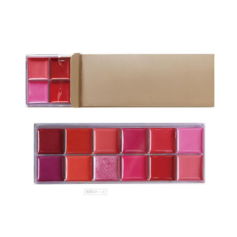 Makeup Professional Lip Stick Private Label Vendor Cosmetics Shimmer Nude Matte Lipstick Palette, 12 colors
Makeup Professional Lip Stick Private Label Vendor Cosmetics Shimmer Nude Matte Lipstick Palette, 12 colors
