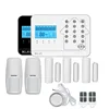 Hot selling intelligent touch keypad 2.4G WIFI+GSM+GPRS home security alarm system with low battery remind function