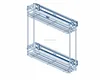 Metal Kitchen Cabinet Pull Out Shelve Organizers /Pull Out Shelves For Kitchen Cabinets Baskets Online( 900.300.150 )