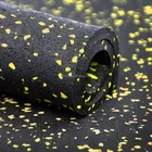 3mm to 12mm Thickness anti slip rubber gym floor roll for gym