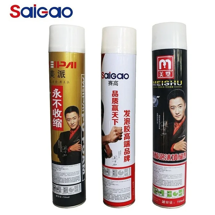 Single Component Waterproof Polyurethane Expanding Spray Pu Foam