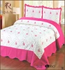 Colorful bedspreads, best selling item bedspread set