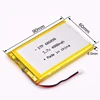 3.7V 4000mAh li-ion battery rechargeable lithium polymer battery for solar lamp