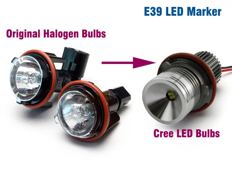 Old halogen change for our led marker