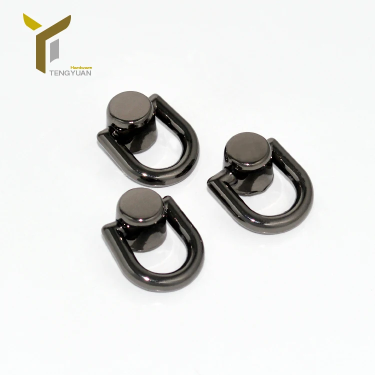 Wholesale bag making accessories with screws metal Decorative D ring for handbag strap, Light gold, gunmetal
Wholesale bag making accessories with screws metal Decorative D ring for handbag strap, Light gold, gunmetal