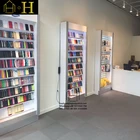 mobile phone cabinet display stand wall showcase for mobile phone shop
