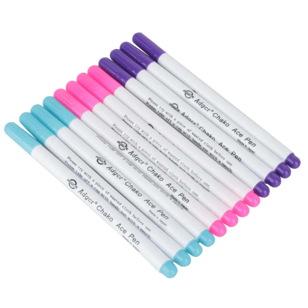 Marker Pen Chako Ace Temporary /& Erasable Ink Dual Felt Tip Texta Craft Millin