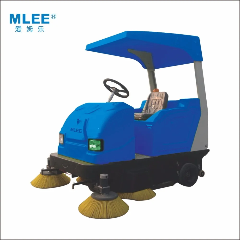 MLEE-1860 Powerful Ride On Multi-Function Floor Cleaner Garden Tools Automatic Street Sweeper