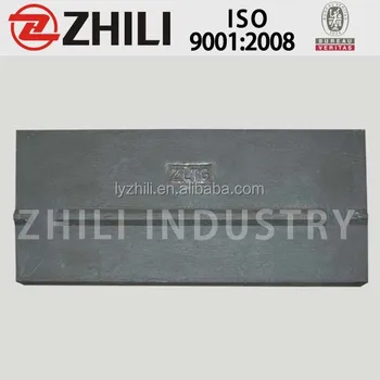 ISO9001 high magnanese casting process crusher plate hammer for impact crusher