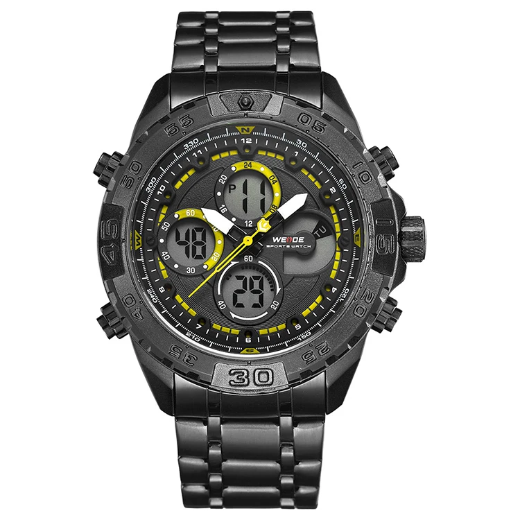 Weide New Arrival Wholesale Men Digital Sport Watch Hot Sale Stainless Steel Wristwatch
Weide New Arrival Wholesale Men Digital Sport Watch Hot Sale Stainless Steel Wristwatch