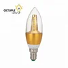 Good Price 3W B15 E27 12 Volt Led Flicker Flame Candle Light Silver Bulbs
