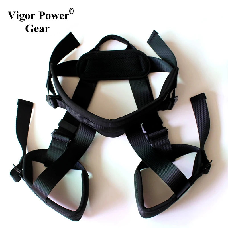 Vigor Power Gear Protective Heavy Duty Safety Bungee Seat Belt Adjustable Yoga Air Swing Seat belt Fitness hanging Safety Belt, Black
Vigor Power Gear Protective Heavy Duty Safety Bungee Seat Belt Adjustable Yoga Air Swing Seat belt Fitness hanging Safety Belt, Black