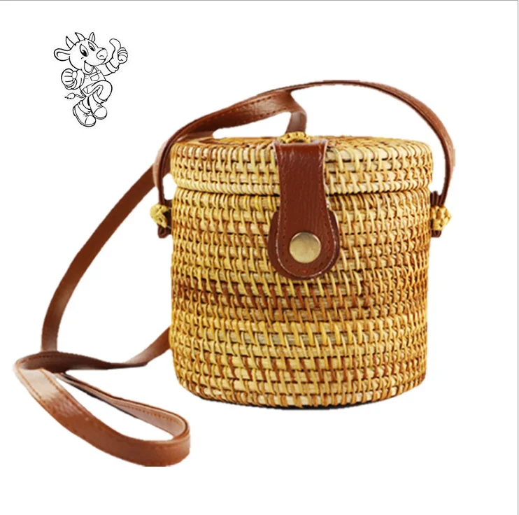 2020 Bohemian Bali Rattan Bags for Women Small Circle Straw Bag Summer Vintage Hand Woven Beach Bag
2020 Bohemian Bali Rattan Bags for Women Small Circle Straw Bag Summer Vintage Hand Woven Beach Bag