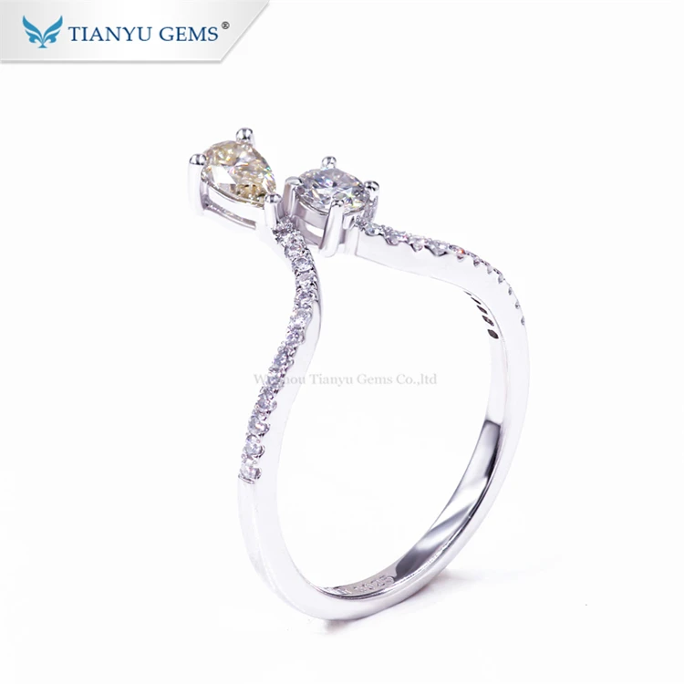 Tianyu trendy ladies jewelry irregular 925 sterling silver gold plated yellow moissanite wedding rings for women
Tianyu trendy ladies jewelry irregular 925 sterling silver gold plated yellow moissanite wedding rings for women