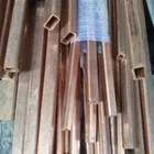 high pressure rectangular soft copper square tubing sizes square pipes