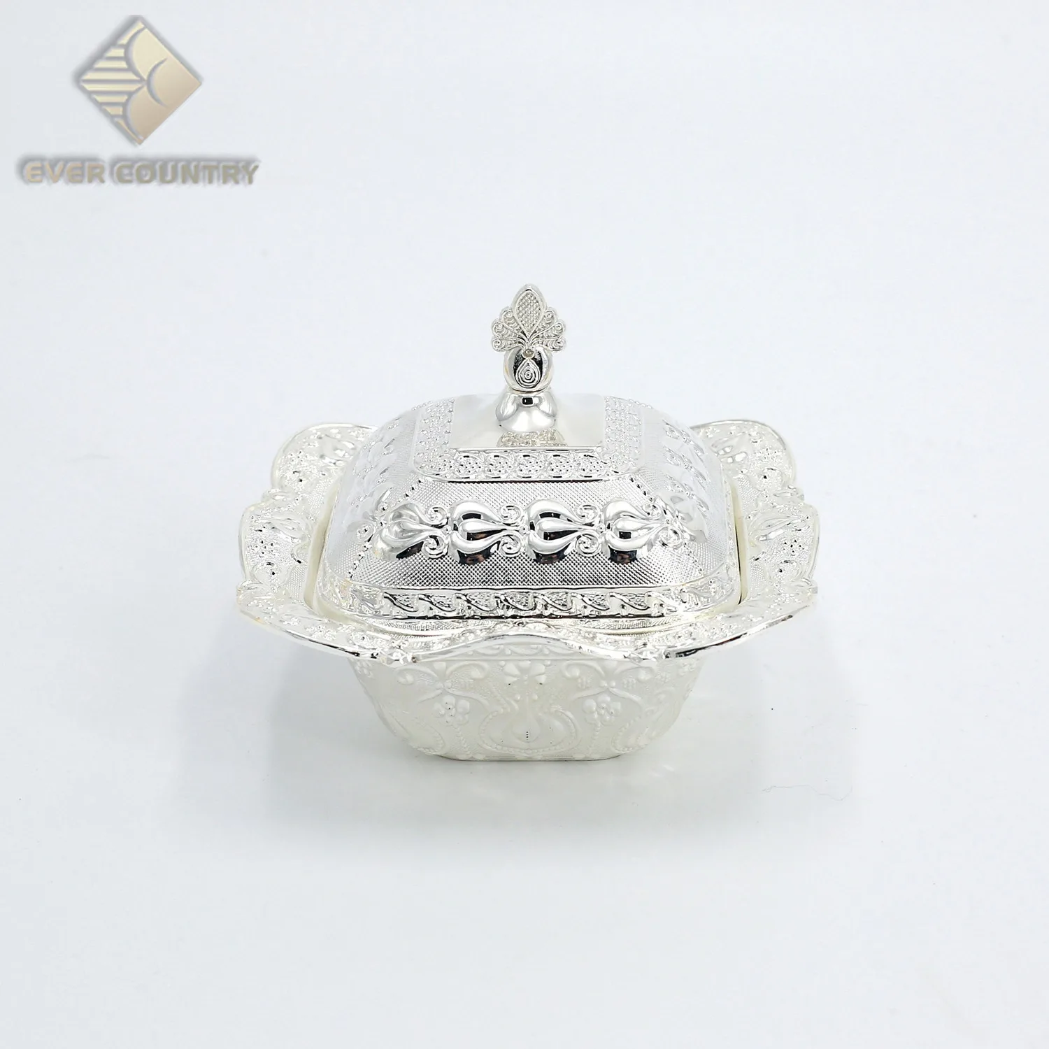 Tulip Design Gold Plated Big Size square shape Arabic Dates Bowl Snack Dish With Cover, Gold;silver
Tulip Design Gold Plated Big Size square shape Arabic Dates Bowl Snack Dish With Cover, Gold;silver