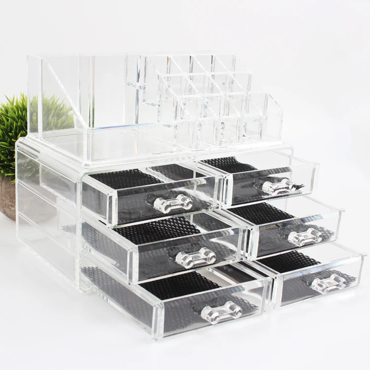 Wholesale Multi-Assemblage Acrylic Makeup Organizer Transparent See Though Cosmetic Organizer
Wholesale Multi-Assemblage Acrylic Makeup Organizer Transparent See Though Cosmetic Organizer