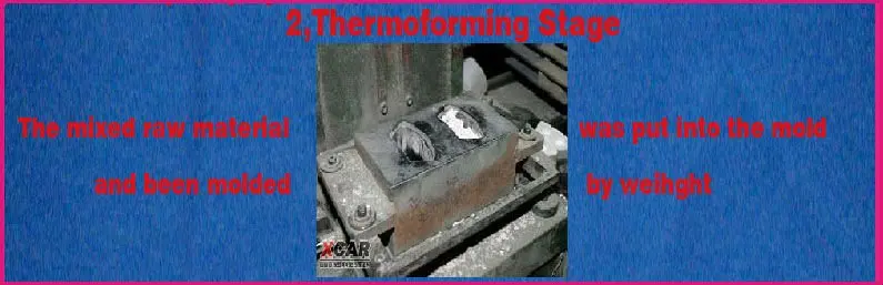 Brake Pads raw material