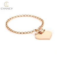 2019 Hot sale custom gold plated silver heart charm thin chain bracelet DIY gift for girls and women
2019 Hot sale custom gold plated silver heart charm thin chain bracelet DIY gift for girls and women