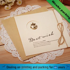 gifts & crafts card high-end luxury wedding invitation card 136