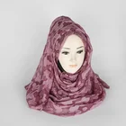 Best Selling Products Turkish Shawl Plain Ladies Plain Texture Ladies Rhinestone scarf