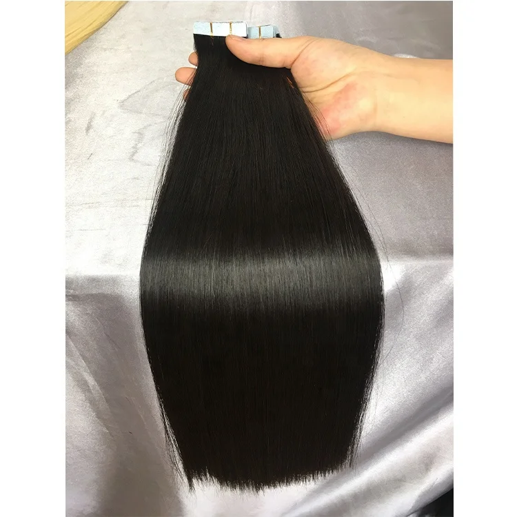 4*1 cm Tape Double Drawn Human Tape Hair Extension 10-24 Inch In Stock No Short Hair 1pack 100g
4*1 cm Tape Double Drawn Human Tape Hair Extension 10-24 Inch In Stock No Short Hair 1pack 100g