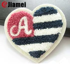 Garment accessories chenille embroidery polo patches