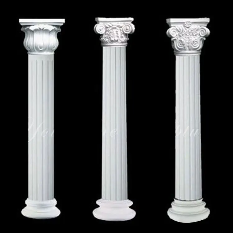 Beautiful Marble Classic Hollow Roman Pillar