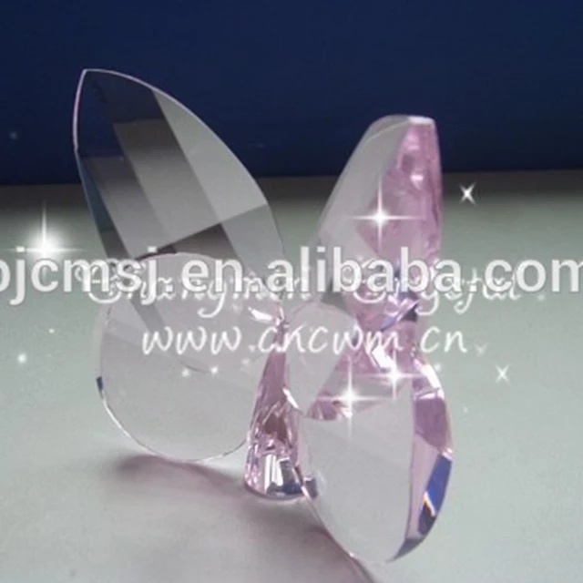 qualitycheap crystal butterfly figurines for promotion gifts