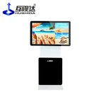 HUSHIDA 42"smart portable 360degree rotating media player transparent lcd display touch screen kiosk