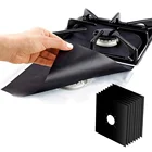 DJ Promotion Safe to be cleaned by dishwasher Non-stick gas range protectors gas burner liners