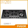 Fvgor GSN90-7 new model blue flame electric stove and hob gas hot plate cooker