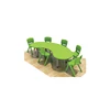 Children furniture funny children desk and chair colorful kids furniture for home