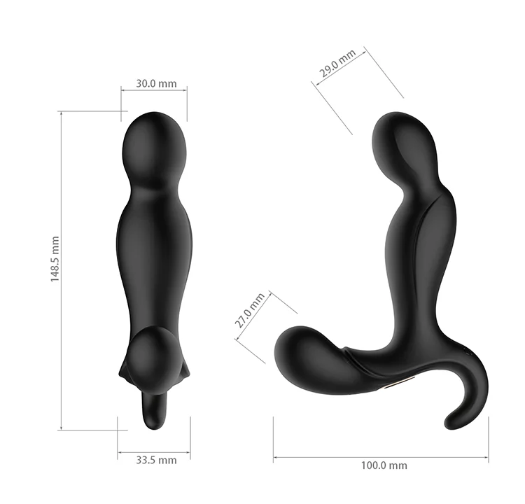 Stimulating and durable Prostate Massager Penis Vagina Sex Electric Male Masturbation