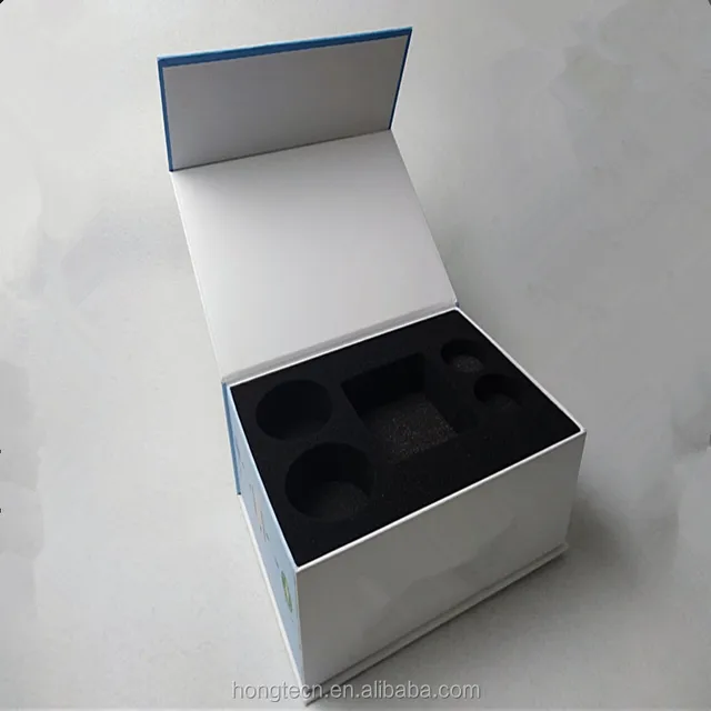 custom logo flip top boxes with magnetic closure paper cardboard