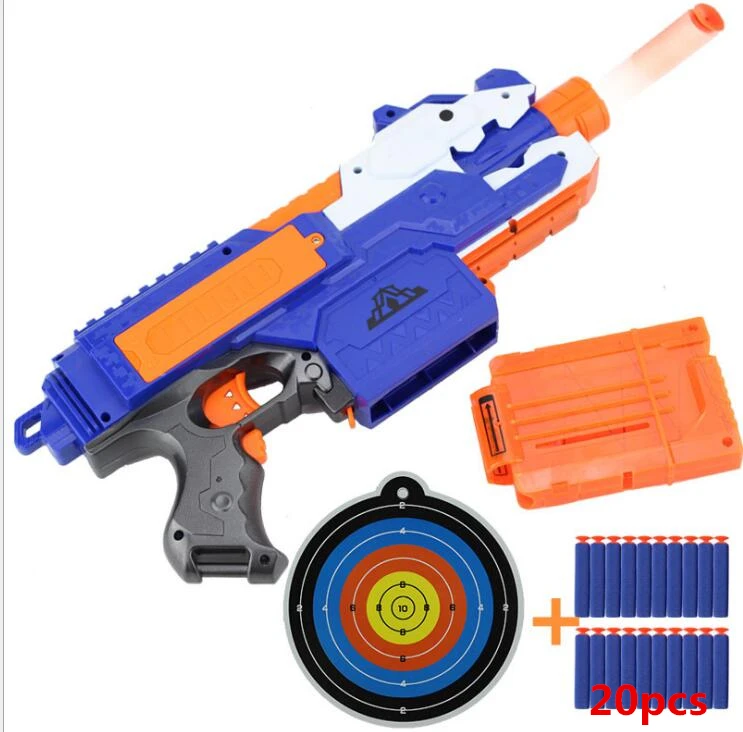 toy guns at target