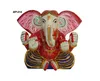 Exclusive Indian Metal Painting Big Ear lord Ganesha Home Accessories Gift Item