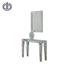 high quality living room console furniture silver mirror cabinet console table with mirror table decorative wall mirror