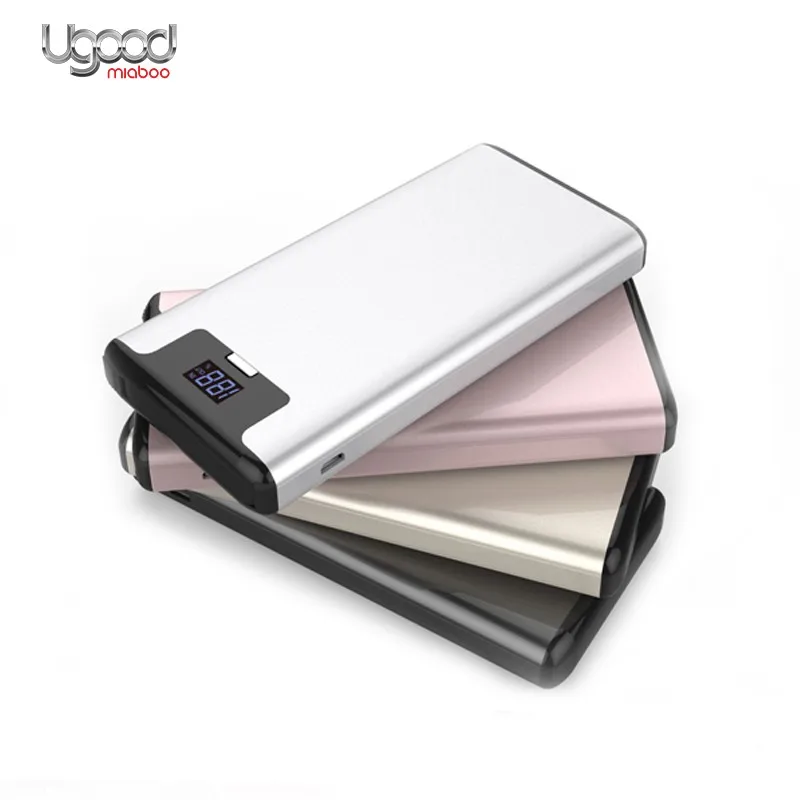 New Design Power Bank With Built In Cable,Large Capacity Digital Display Power Bank Station For Travel - ANKUX.COM