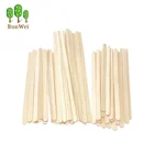 Quality tea flavor mixing sticks round end birch coffee stir stick wooden coffee stirrer stick