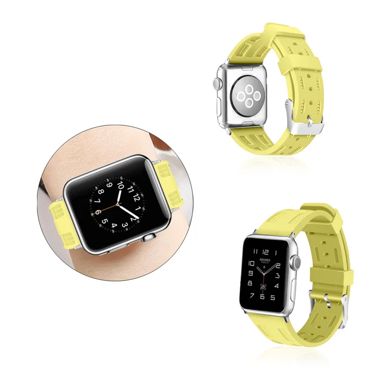 Candy Color Dual Layer Silicone Sport Watch Band For Apple Watch 
Candy Color Dual Layer Silicone Sport Watch Band For Apple Watch