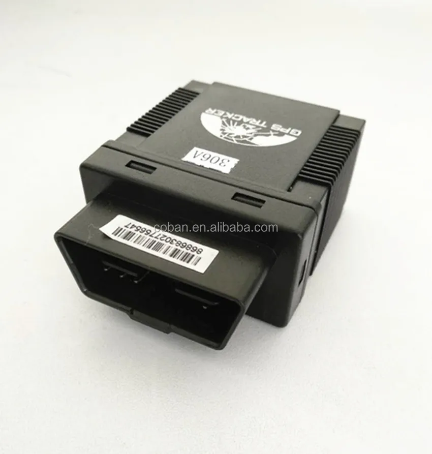 Мини-Автомобильный GPS трекер с микрофоном OBD II Кобан оригинального производителя GPS306