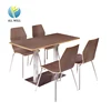 school dining furniture table chair 4 seat